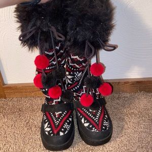 Juicy Couture Snowball Boots, Sz 8